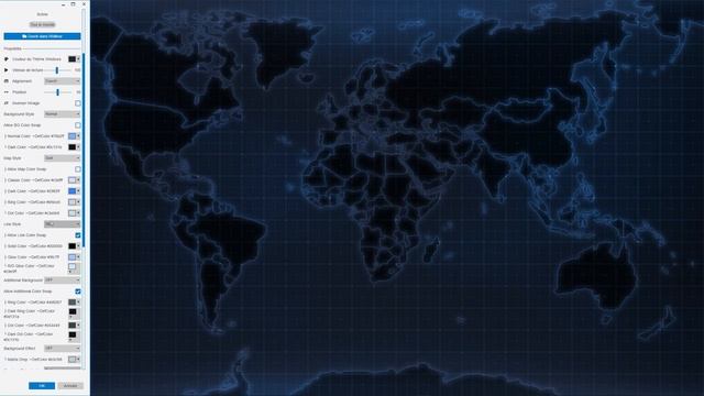 Wallpaper Engine Customizable World Map смотреть онлайн