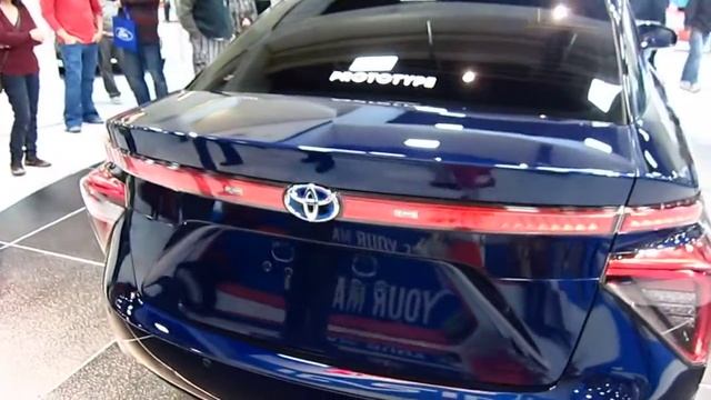 Toyota Mirai Hydrogen Fuel Cell Car at SD Auto show смотреть онлайн