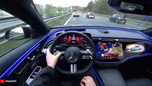 The Mercedes E Class 2024 POV Test Drive