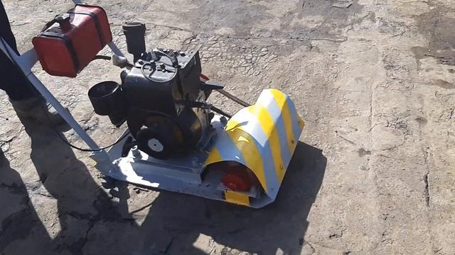 Самодельная виброплита из подручного металлолома. смотреть онлайн