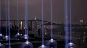 Rooftop Shibuya Scramble Square 4K