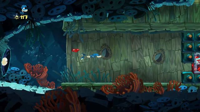 Rayman Origins.№17 Тупые провода сжимаются всегда! смотреть онлайн