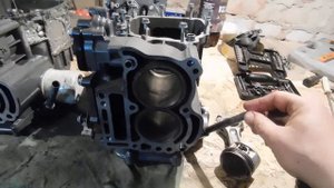 Разборка Хонда BF20D ЧАСТЬ 4