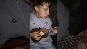 Снова я напиваюсь на укулеле, песни (Am) кавер..