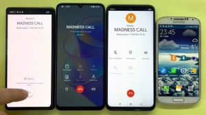 Incoming Call Xiaomi Redmi Note 9S Vs Honor X7a & Outgoing Call Samsung Galaxy S4 and Google Pixel