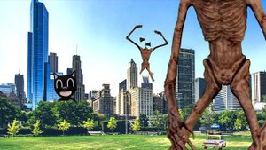 Siren Head vs Cartoon Cat in real Life | Siren Head movie #sirenhead