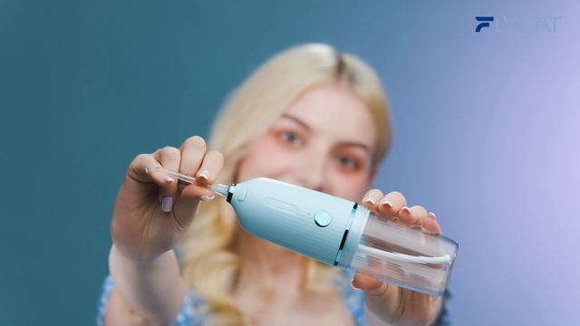 Rechargeable Mini Water Flosser Irrigator Waterproof For Deep Clean смотреть онлайн