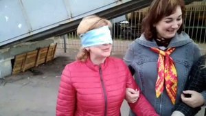 Какого ходить с завязанными глазами по городу? 24 июня 2017 г.