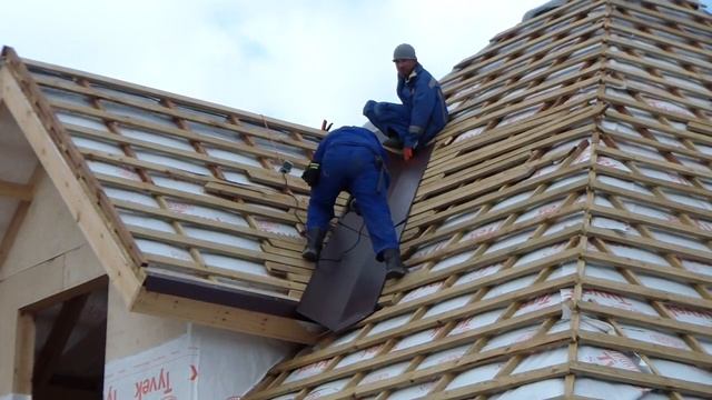 Делаем крышу домика в Павловске смотреть онлайн