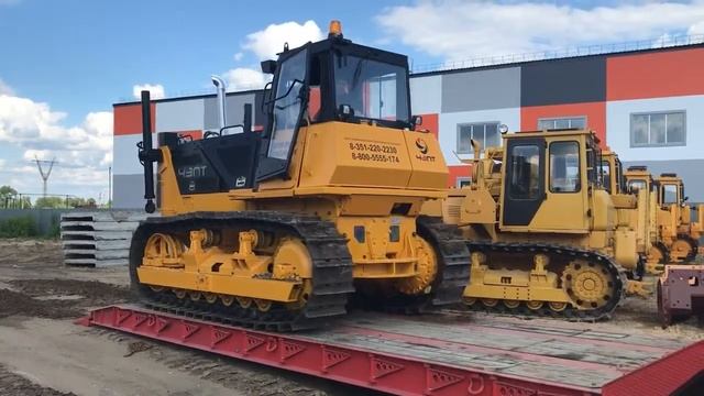 Отгрузка Бульдозера Б10М П 8100 от ЧЗПТ в комплектации «Северное исполнение» в г. Ноябрьск смотреть онлайн