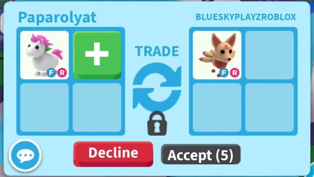 ADOPT ME UNICORN TRADING VALUES 2023 смотреть онлайн