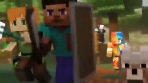 🎃Мультик Майнкрафт Стив и Алекс против рейда🎃