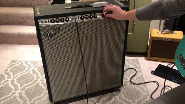 1979 Fender Bassman Ten with modded normal channel смотреть онлайн