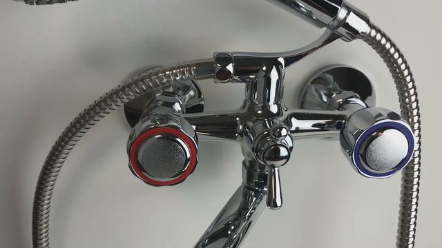 Смеситель для ванны с 2-мя рукоятками с изливом F-30см. перекл.душа G344810 Orio Gota Rocio смотреть онлайн