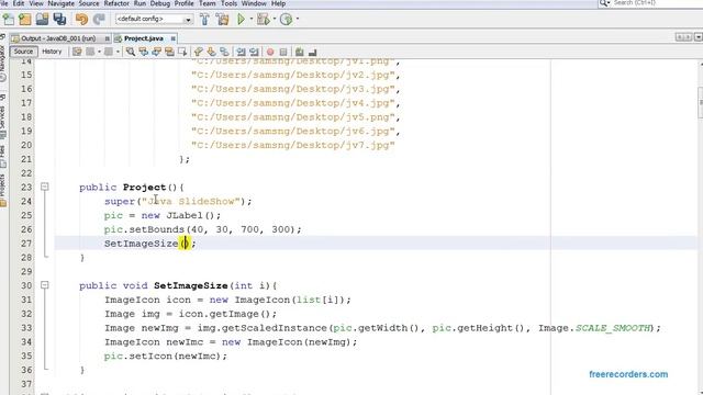 JAVA - How To Make Image Slideshow In Java Swing [ with source code ] смотреть онлайн