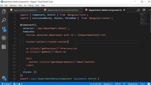Angular 8 Tutorial 29 Child Routes смотреть онлайн