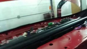 Шумоизоляция задней полки Мазда 6 в Анти-шум.ру