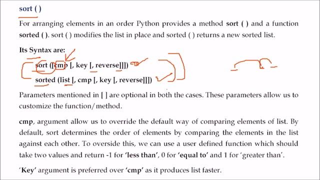 HOW TO INSERT AND SORT IN LISTS IN PYTHON LANGUAGE