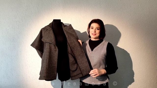 Сшила на заказ пальто/кейп. Рассказываю подробнее.