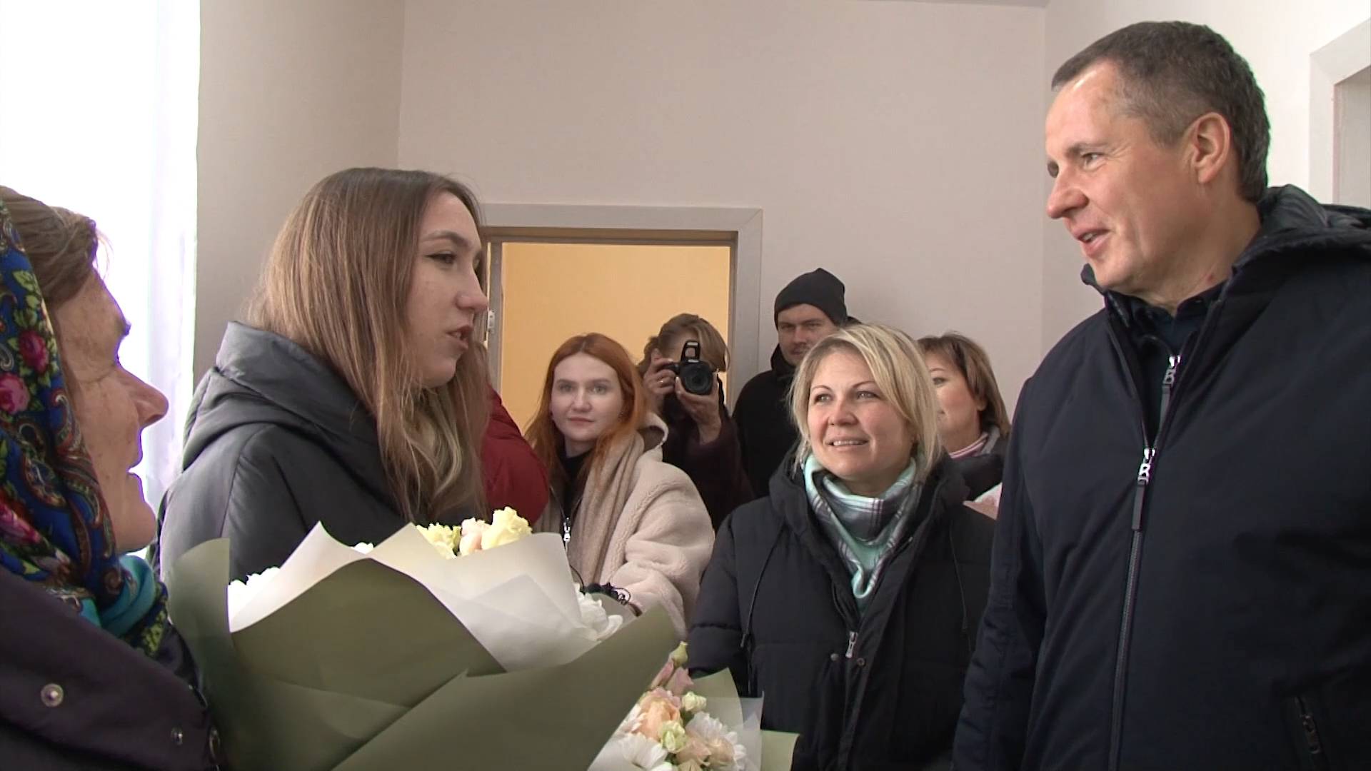Губернатор Белгородской области Вячеслав Гладков посетил Красногвардейский район