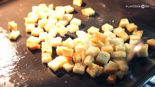 Салат цезарь с курицей и сухариками лучший рецепт приготовления