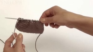 Убавление петель лицевыми вытянутыми петлями