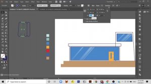 Tutorial Adobe illustrator Gambar Vektor Sebuah Bangunan