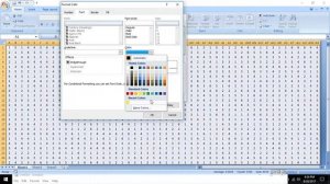 Creating ColorFul Excel WorkSheet with a Function and Conditional Formatting