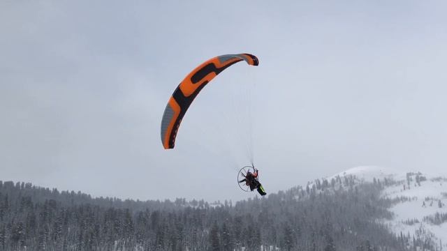 На параплане в Ергаки смотреть онлайн