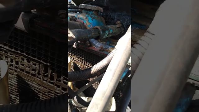 Ремонт радиатора МТЗ 82- холодной сваркой Поксипол