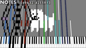 [Black MIDI]Undertale - Dogsong 4.2 million