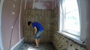 Укладываю плитку на стены в котельной СВОИ РУКАМИ В ПЕРВЫЙ РАЗ В ЖИЗНИ