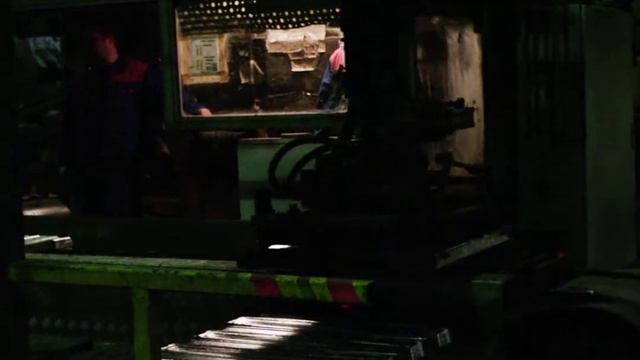 Укладка алюминиевых слитков смотреть онлайн