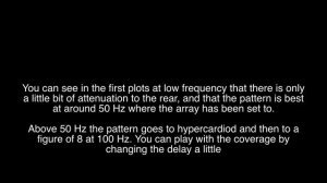 Cardiod Subwoofer Arrays