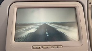 Посадка в Анталью на А330-300.Вид из экрана