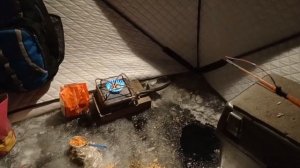 зимняя рыбалка на озере Инголь 08. 12. 2021г.