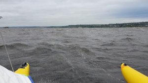 СВЕТЛЫЙ,  ПЕРВЫЙ САМОСТОЯТЕЛЬНЫЙ ВЫХОД ПОД ПАРУСАМИ.