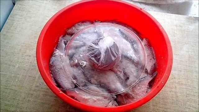 Вяленый лещ.Как засолить леща