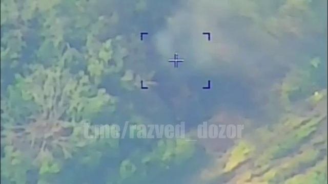 Уничтожение и повреждение двух САУ ВСУ в ходе КББ районе Купянска/Destruction Of Two AFU SPH