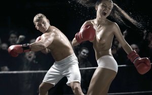 Девушка VS Мужик #ММА БОКС