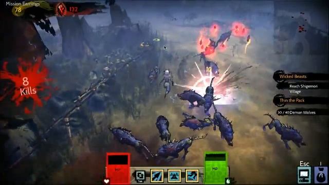 Akaneiro: Demon Hunters - Closed Beta Gameplay 1 смотреть онлайн