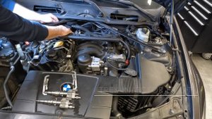 Injectoren vervangen BMW E91 N43 / Replace and code fuel injector BMW N43 engine