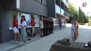 В детском лагере «Ласпи» завершилась смена «Школа будущих командиров»