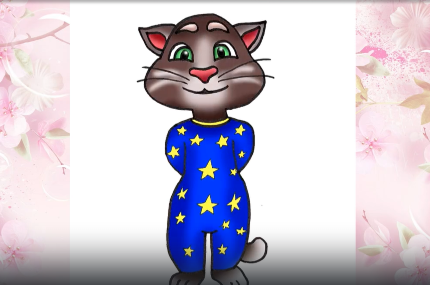 Кот Том в пижаме смотреть онлайн