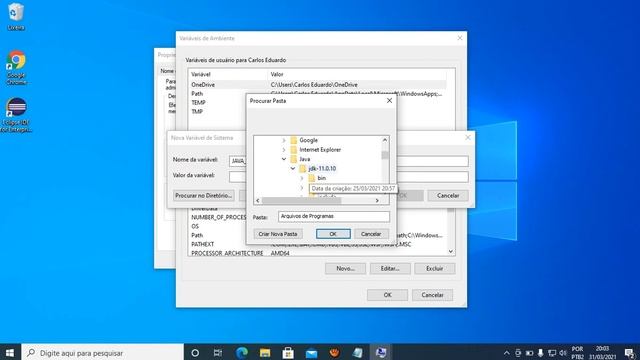 COMO FAZER A CONFIGURAÇÃO DAS VARIÁVEIS JAVA HOME E PATH NO SISTEMA | 05 D3v Cod3 смотреть онлайн