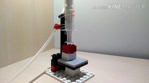 Lego hydraulic press. Лего гідравлічний пресс.