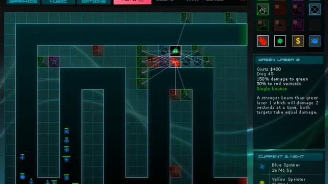 Поиграю-ка я в игру "Vector TD" смотреть онлайн