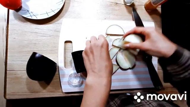 Запечённая Форель с овощами.