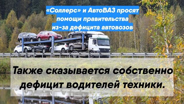 «Соллерс» и АвтоВАЗ просят помощи правительства из-за дефицита автовозов
