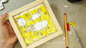 Картина из разбитой чашки. Мозаика из битой посуды своими руками